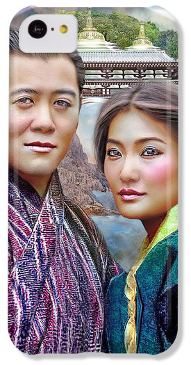 Beloved Dragons The King And Queen Of Bhutan iPhone 5C Case Beloved Dragons The King And Queen Of Bhutan iPhone 5C Case