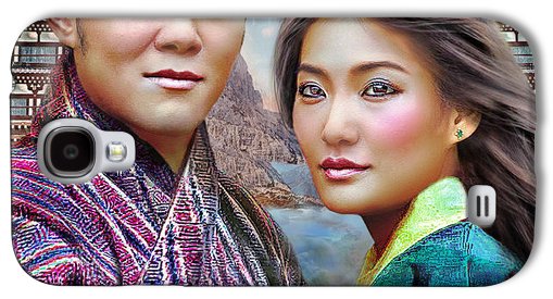 Beloved Dragons The King And Queen Of Bhutan Galaxy S4 Case Beloved Dragons The King And Queen Of Bhutan Galaxy S4 Case