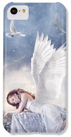 Mongolian Snow Angel iPhone 5C Case Mongolian Snow Angel iPhone 5C Case