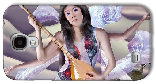 Sarasvati With Mystics Galaxy S4 Case Sarasvati With Mystics Galaxy S4 Case
